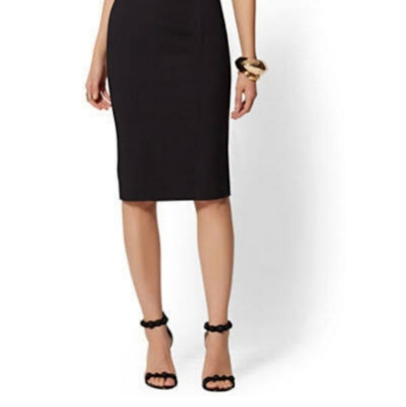 Celyn B. Black Low Rise Pencil Skirt size 44 - Picture 2 of 12